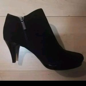 New Black Ankle Booties - Size 7
